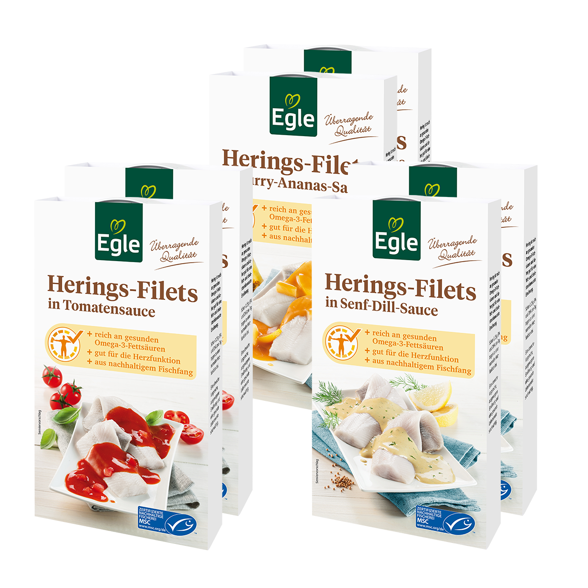 Heringsfilet-Sparpaket