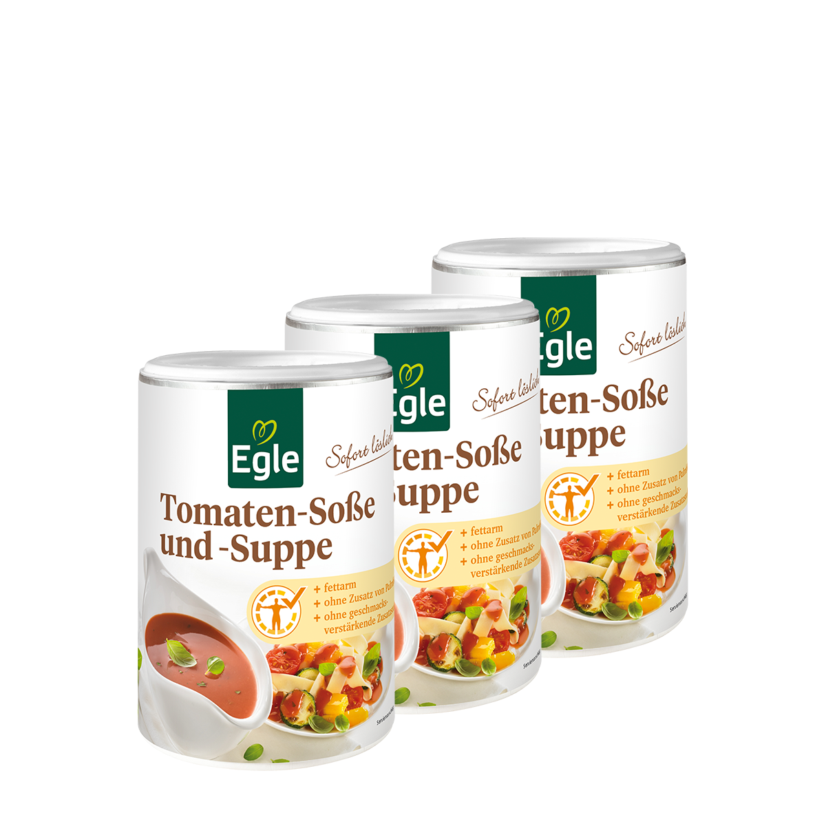 Tomaten-Soße/-suppe 3 x 180 g