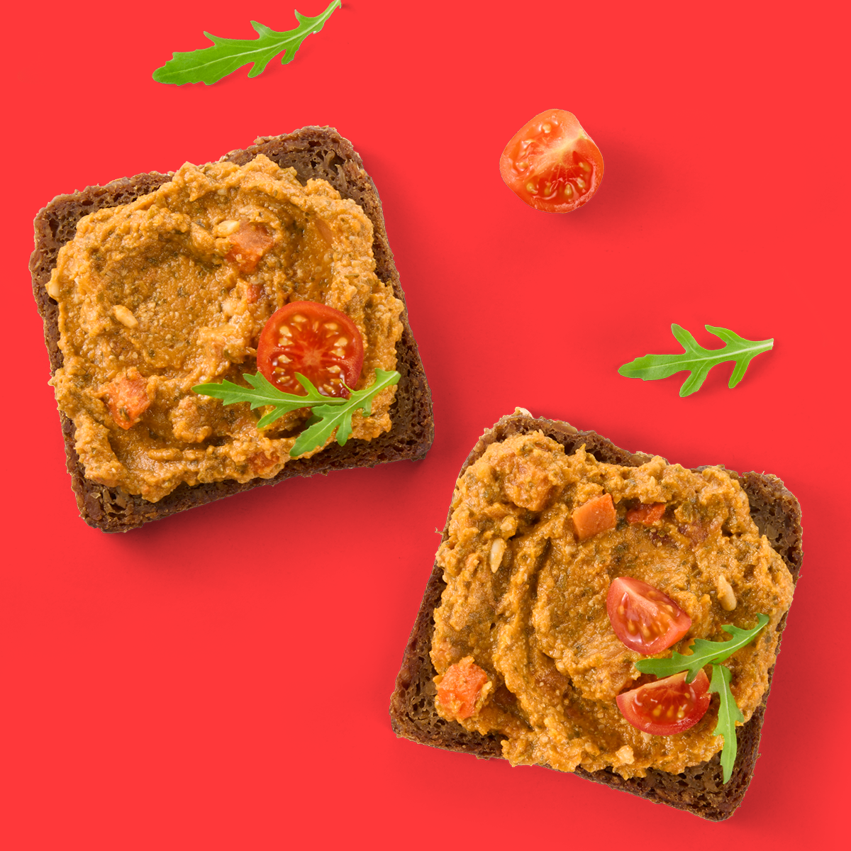 BIO Mediterraner Aufstrich Kirschtomate-Rucola, 135 g