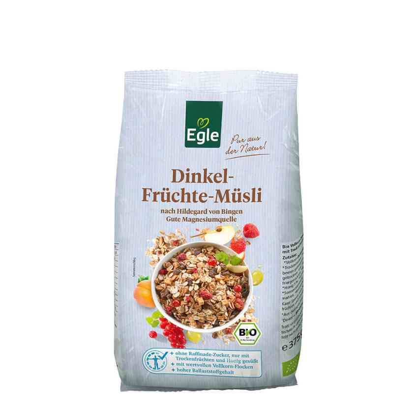 BIO Dinkel-Früchte-Müsli, 375 g