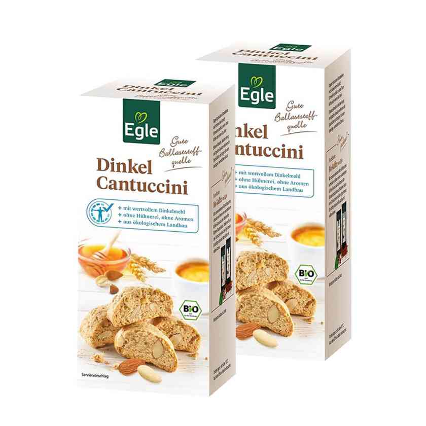 BIO Dinkel-Cantuccini, 2 x 180 g