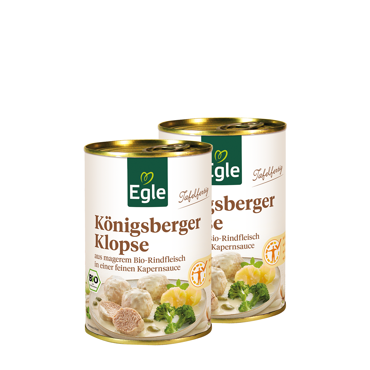 BIO Königsberger Klopse, 2 x 400 g – Doppelpack