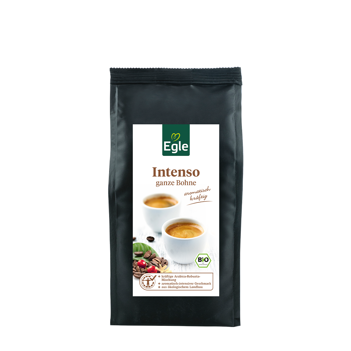 BIO Kaffee "Intenso" ganze Bohne, 250 g