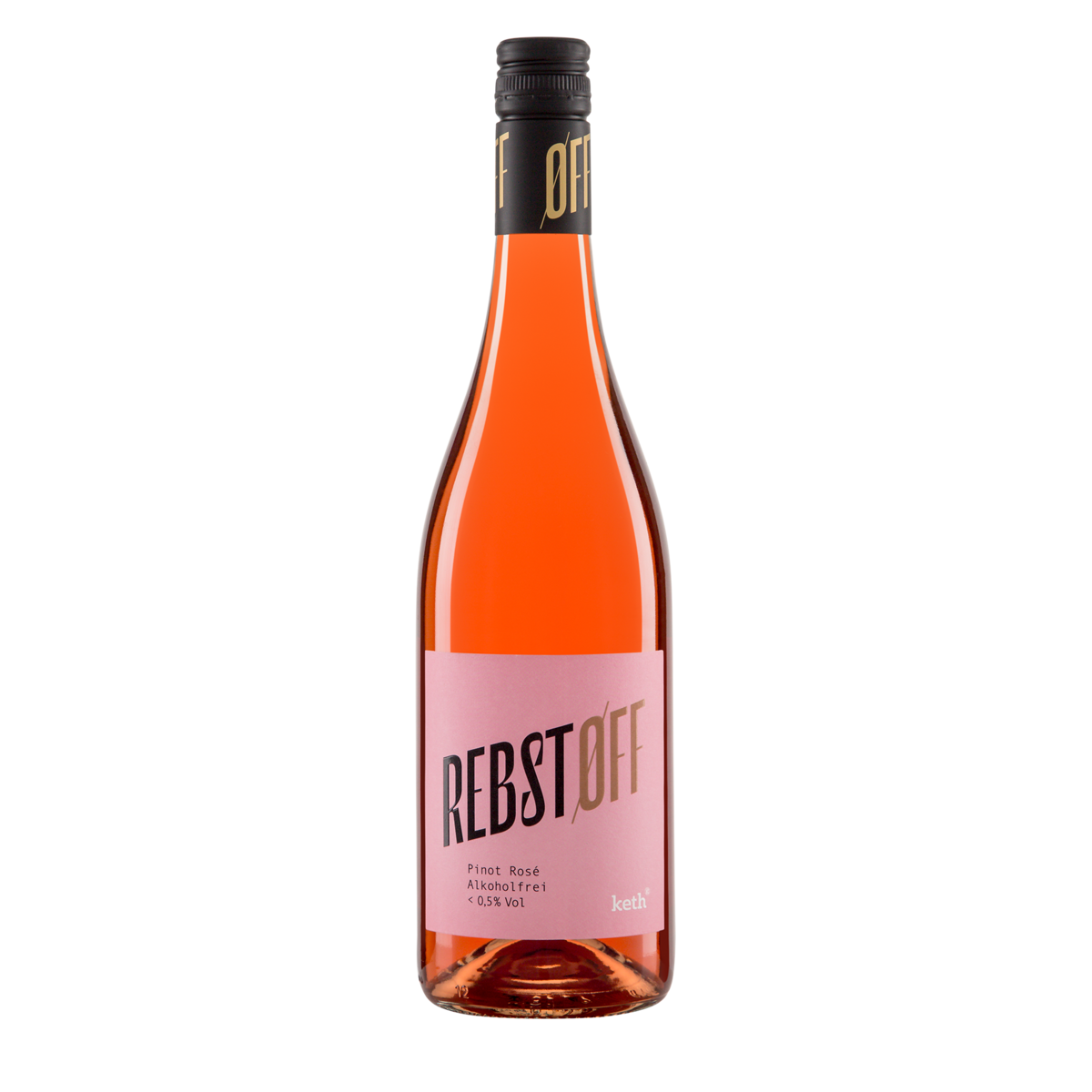 BIO Pinot Rosé alkoholfrei REBSTOFF 2025 Keth 0,75 l